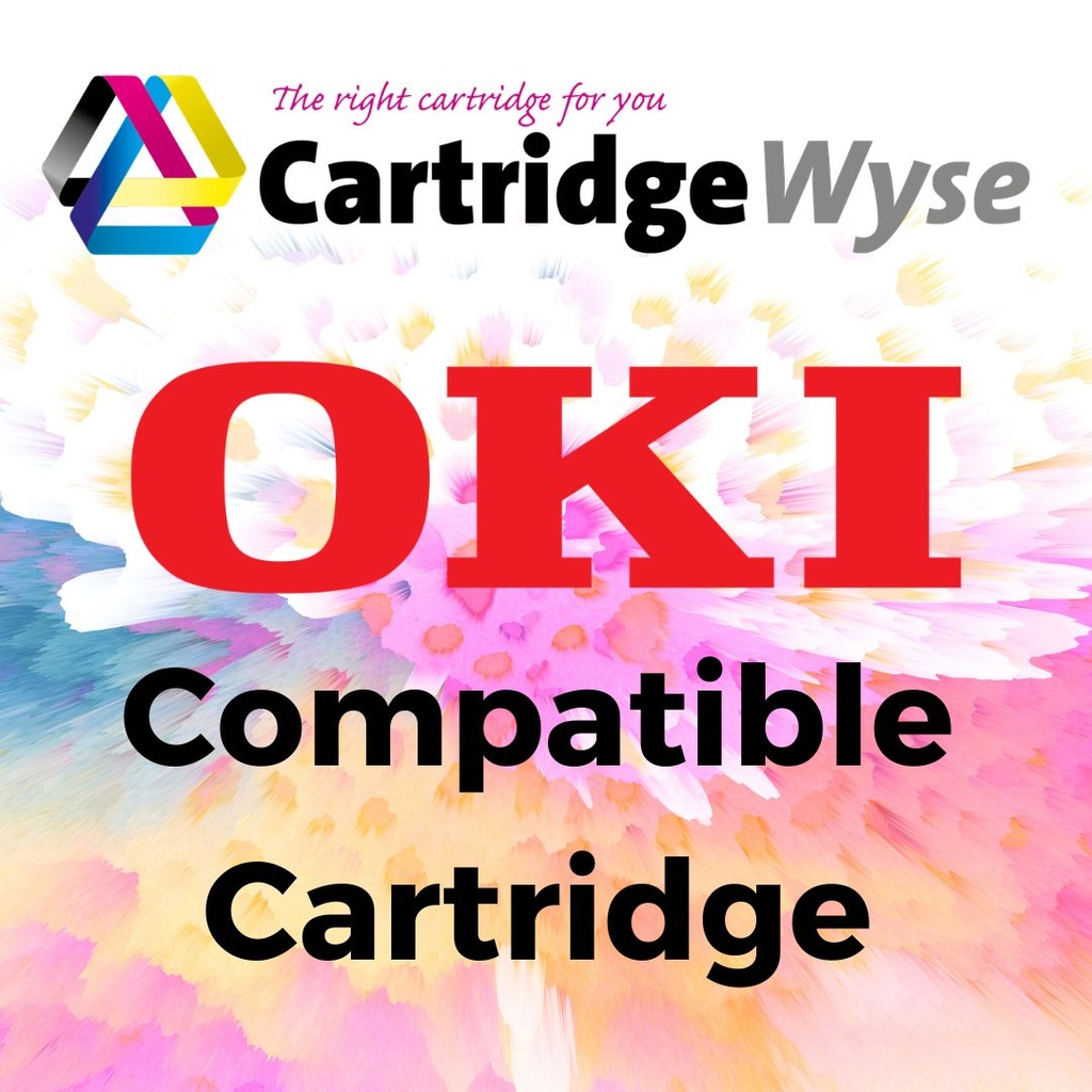 Compatible Oki 46490608 Black High Capacity Toner Cartridge
