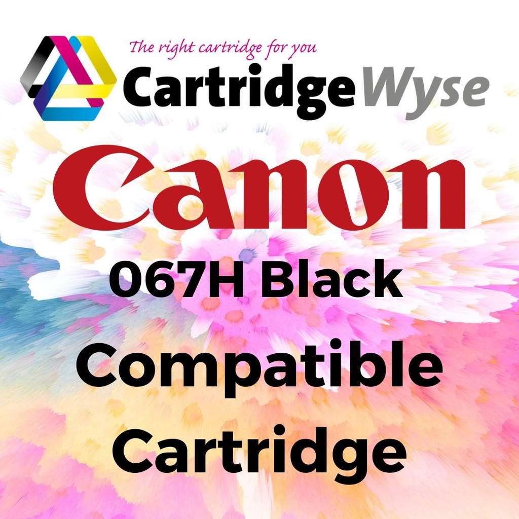 Compatible Canon 067H Black High Capacity Toner Cartridge