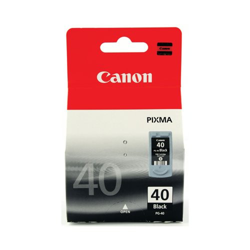 Canon PG40 Black Ink Cartridge - 16ml