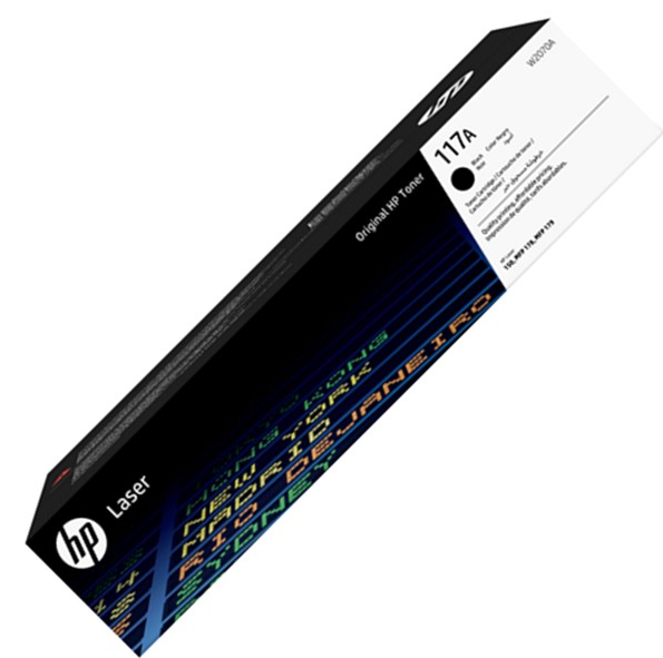[HPW2070A] HP 117A Black Standard Capacity Toner Cartridge -W2070A
