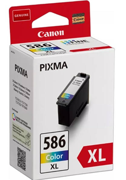 Canon CL586XL High Capacity Tri‑Colour Ink Cartridge 