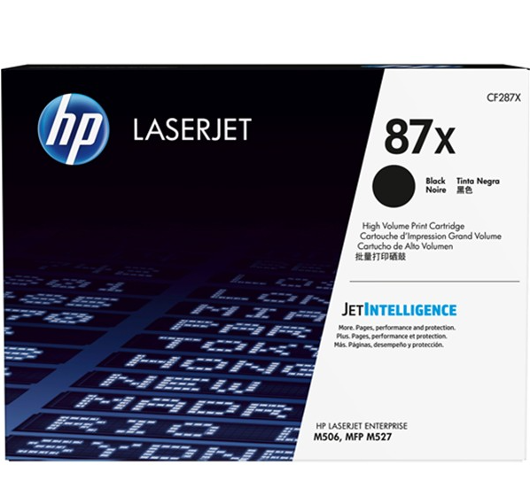 [HPCF287X] HP 87X Black High Capacity Toner Cartridge - CF287X