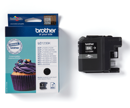 Brother LC123 Ink Cartridge Black Ink Cartridge