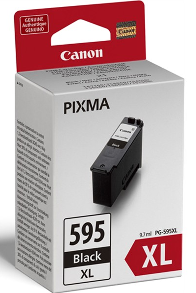 Canon PG595XL High Capacity Black Ink Cartridge