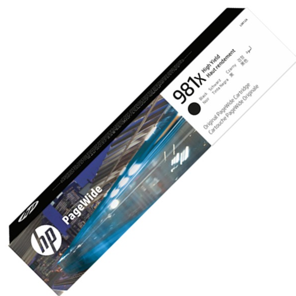 HP 981X Black High Capacity Ink Cartridge - L0R12A