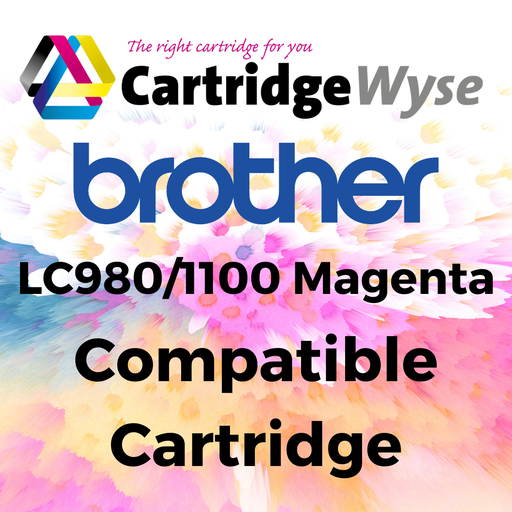 [B110M] Compatible Brother LC980/1100 Magenta Ink Cartridge