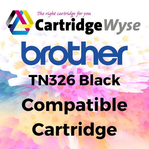 [B326B] Compatible Brother TN326 Black High Capacity Toner Cartridge