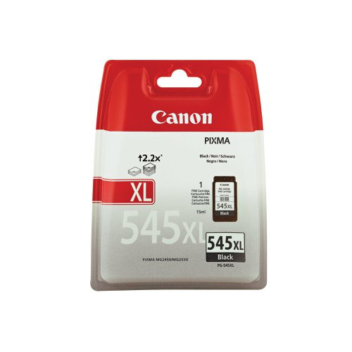 Canon PG545XL Black High Capacity Ink Cartridge