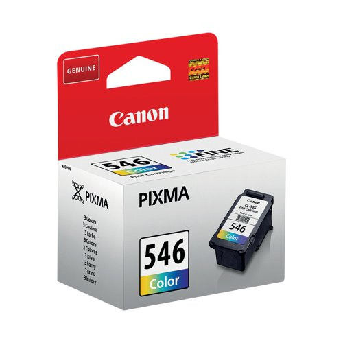 [CACL546EUR] Canon CL546 Tri-Colour Standard Capacity Ink Cartridge