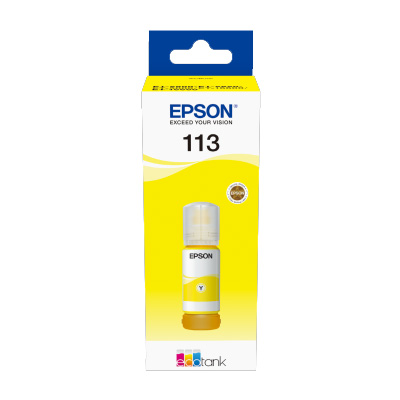 [EP67473] Epson 113 EcoTank Pigment Yellow Ink Bottle - T06B4