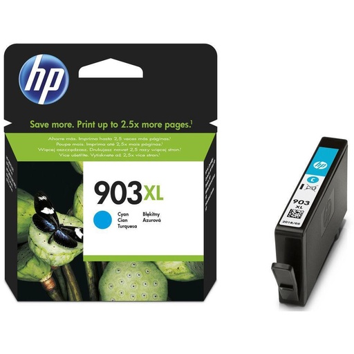 [HPT6M03AE] HP 903XL Cyan High Capacity Ink Cartridge - T6M03AE