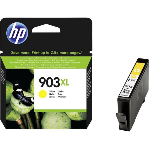 [HPT6M11AE] HP 903XL Yellow High Capacity Ink Cartridge -T6M11AE