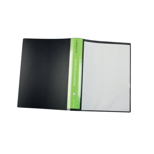 [KF01267] Presentation Display Book - 40 Pocket - A4 - Black 