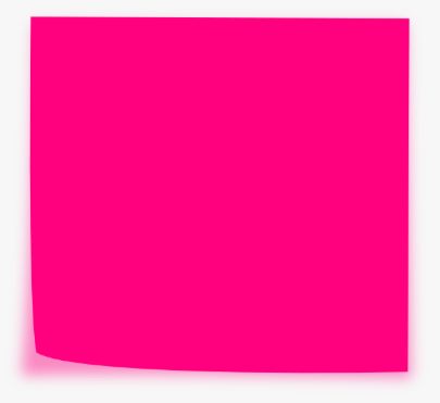 [KF10504] Quick Notes - 76 x 76mm - Bright Pink - 6 Pack
