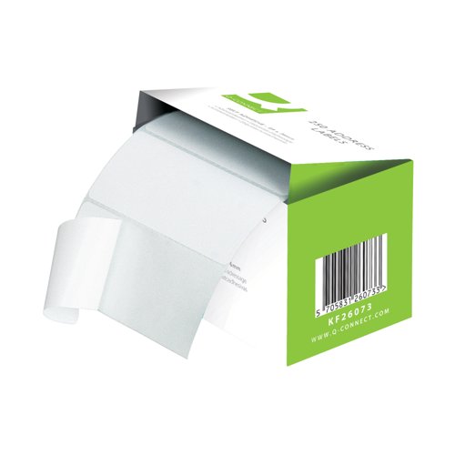 [KF71458] Address Label Roll Self Adhesive 102x49mm White (Pack of 180)