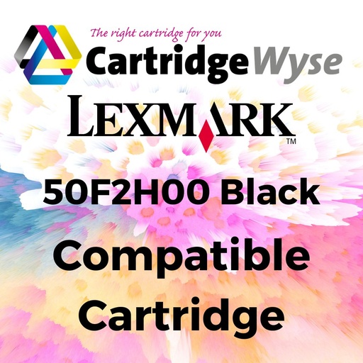 [L502H] Compatible Lexmark 502H Black High Capacity Toner Cartridge - 50F2H00