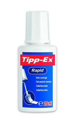 Tipp-Ex Rapid Correction Fluid - 20ml Bottle
