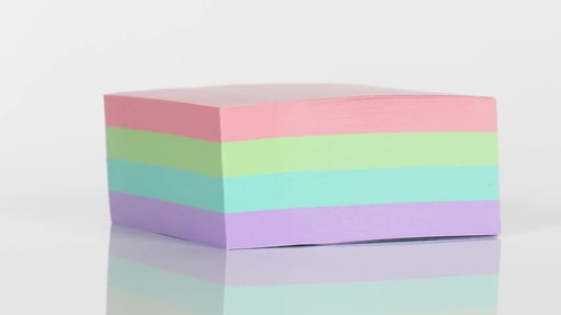 Quick Notes Cube - 76 x 76mm - Pastel - 400 sheets