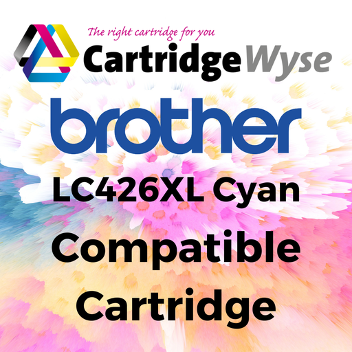 [B426C] Compatible Brother LC426XL Cyan High Capacity Ink Cartridge