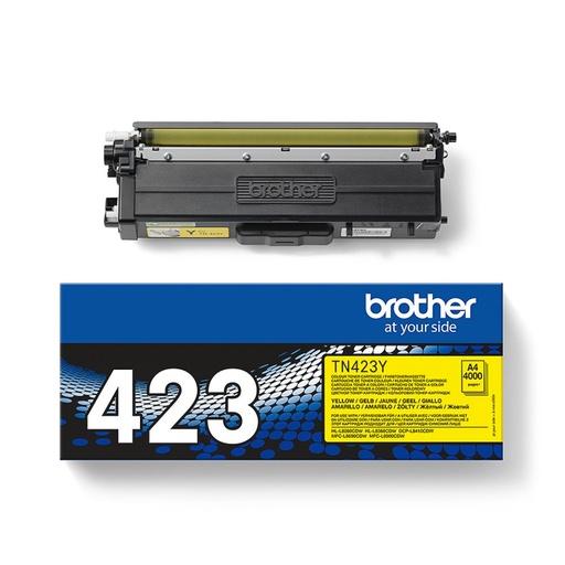 [BRTN423Y] Brother TN-423 Yellow High Capacity Toner Cartridge