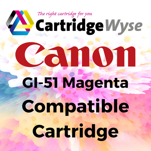 [C51M] Compatible Canon GI-51 Magenta Ink Bottle