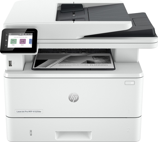 HP LaserJet Pro MFP 4102dw A4 Mono Multifunction Laser Printer