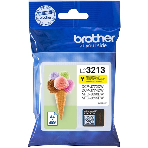 [BRLC3213Y] Brother LC3213 Yellow High Capacity Ink Cartridge