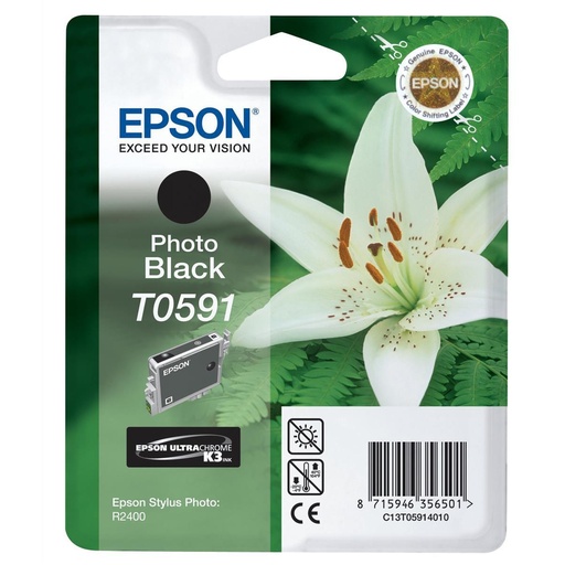 [EP59140] Epson T0591 Black Ink Cartridge
