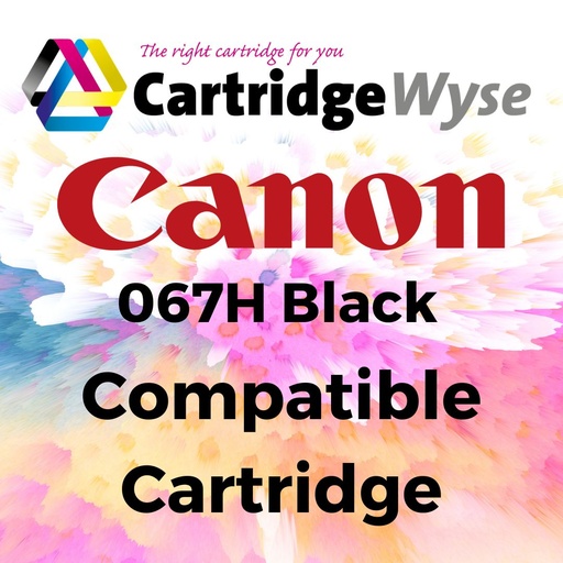 Compatible Canon 067H Black High Capacity Toner Cartridge