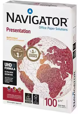 [NAV100Q] Navigator 100gsm Presentation A4 Paper - White -Pack of 500