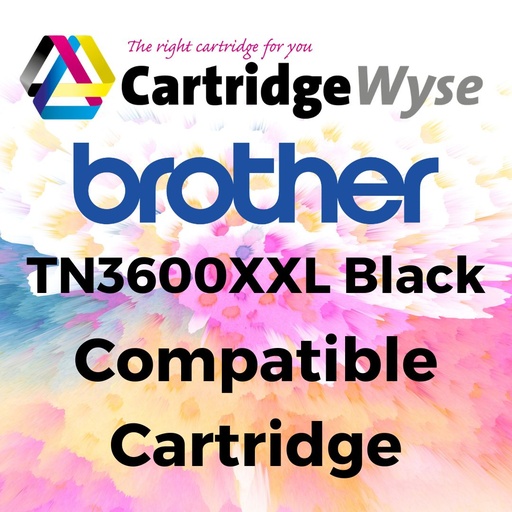 [B3600] Compatible Brother TN3600XXL Black Super High Capacity Toner Cartridge 