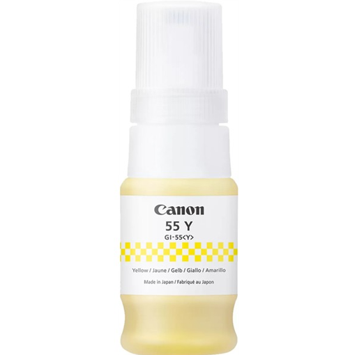Canon GI‑55Y Yellow Ink Bottle ‑ (6291C001)