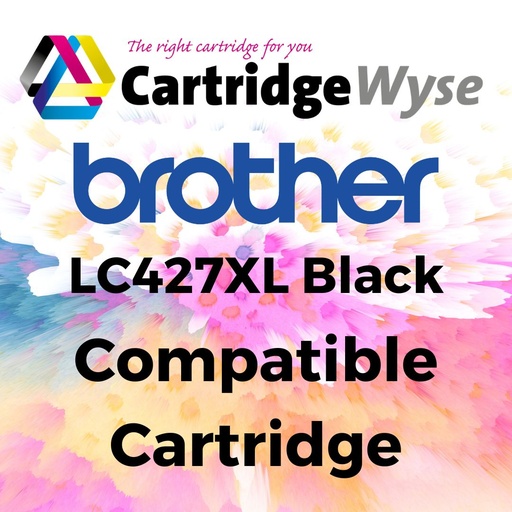 [B427B] Compatible Brother LC427XL Black High Capacity Ink Cartridge