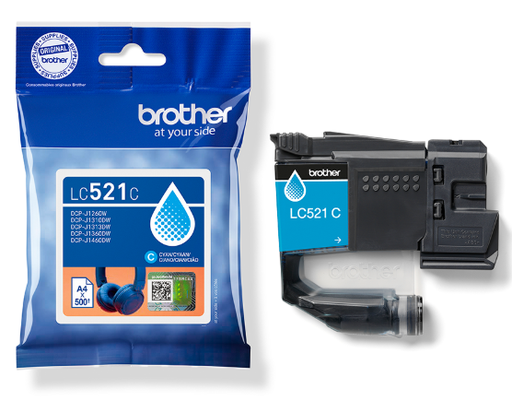 Brother LC521 Cyan Ink Cartridge