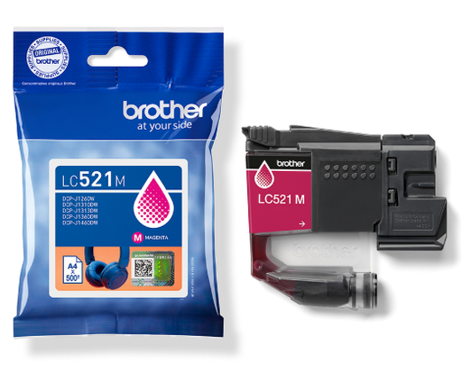 Brother LC521 Magenta Ink Cartridge